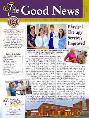 Cover Page Image of Hospital Newsletter